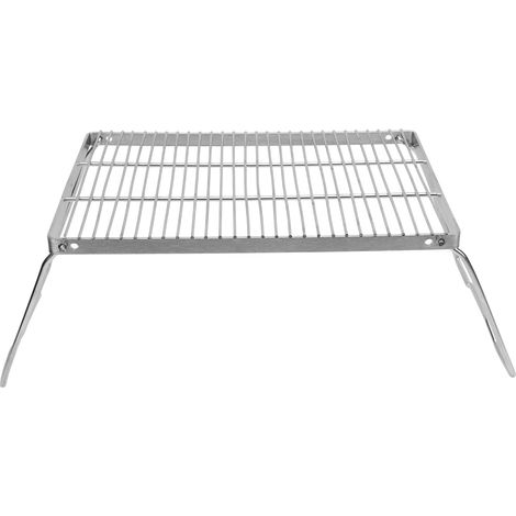 Gril de camping pliable en acier inoxydable 304, grilles de barbecue portables pour la cuisine en plein air, la randonnée et les pique-niques (1/5)
