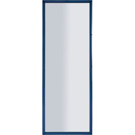 Specchio da parete in legno blu, 55x2x150 cm – Berlino (1/5)