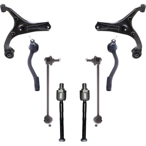 KIT BRACCIO OSCILLANTE 8 PEZZI COMPATIBILE CON HYUNDAI ACCENT III (MC) 1.5 CRDi GLS 11. / Kit Sospensione Completo OE/OEM / Bracci Oscillanti + Testine Sterzo / Sostituzione Diretta OEM