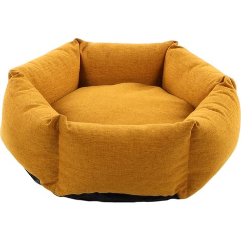Lit pour Chien Chat - Panier pour Chien Chat - 60x20cm - Lavable - Fond Anti-dérapant - Lieu de Couchage Doux et Confortable (1/2)