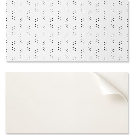 Panel de vinilo autoadhesivo - Decoraci贸n impresa 100x50 cm Patr贸n de puntos regular