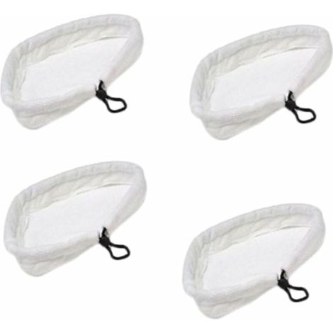 almohadillas triangulares de microfibra para mopa de vapor para mopa H2O, X5, S302 y S001 (1/5)
