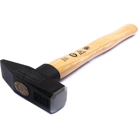 TrendLine Schlosserhammer 800g Hammer mit Holzstiel Hammer (1/2)