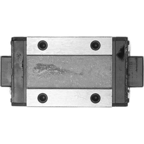 Mini bloc de chariot de guidage linéaire en acier pour rails de guidage linéaires MGN12H