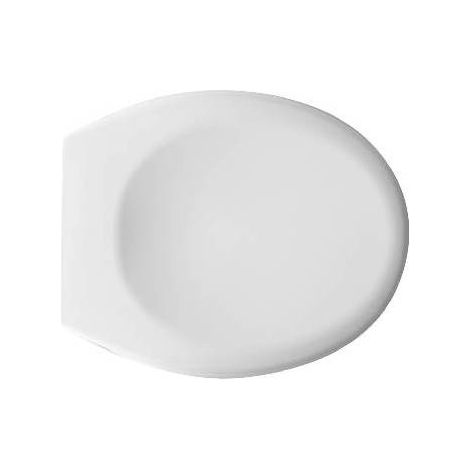 SEDILE WC TERMOINDURENTE MOD. D051 DOPPIA CERNIERA FORMA 1 Misura: Bianco Soft-close