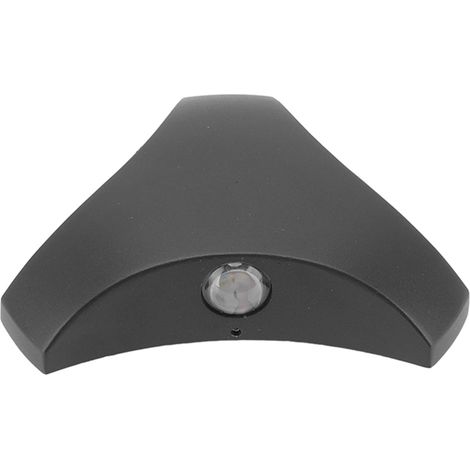LED-Kronleuchter für den Außenbereich mit 3 Armen, 3-seitiger Beleuchtung, 3 W, klein und elegant, Dekoration für Garten, Tür, Flur, Hof, wasserdicht, Kugel, Spannung 85-265 V, warmweiß, schwarzes Geh (1/5)