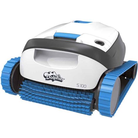Robot nettoyeur de piscine autonome jusqu’à 10m – Cycle 2h – Brosse active – Filtration ultrafine – 6,3kg – Câble 15m – Pour piscines enterrées – M-E (1/5)
