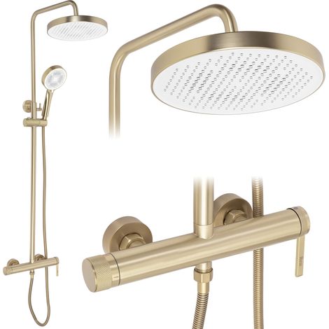 KIT DE DOUCHE REA GRACE BRUSH GOLD (1/5)