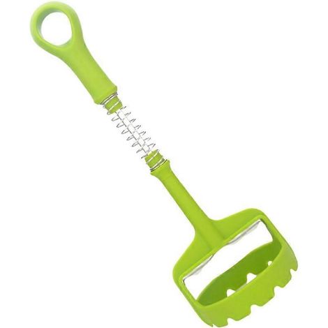 Presse-purée de cuisine efficace avec anneau de suspension, outil pour écraser les pommes de terre et les fruits (1/5)