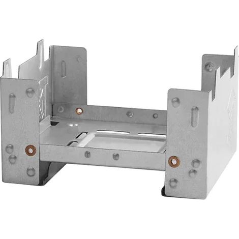 Réchaud à bois de camping pliable en cire avec support en fil d'acier inoxydable, équipement de pique-nique, réchaud à cire pour barbecue, réchaud de cuisson portable (1/5)