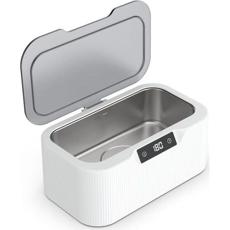Nettoyeur à ultrasons 500 ml, 42 kHz, tactile, 3 modes de nettoyage, pour verres, bijoux, montres et vaisselle (1/5)