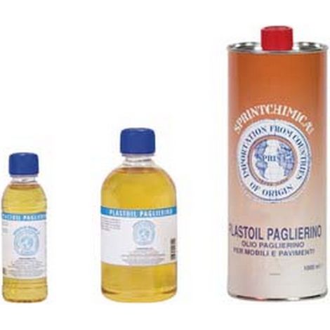 12PZ OLIO PAGLIERINO BIANCO PER MOBILI - lt.0,250 colore bianco - in flacone