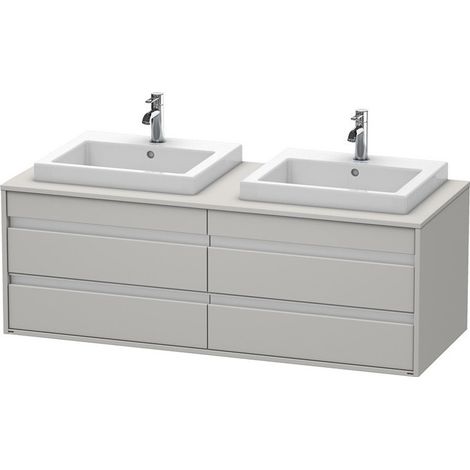 Mobile lavabo KETHO 550x1400x496mm cemento