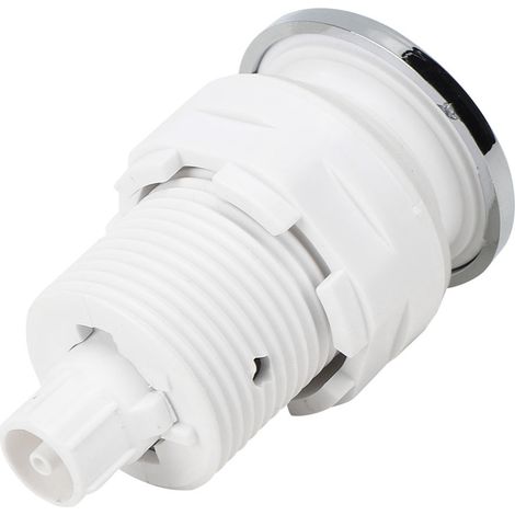 Interruptor neumático de presión de aire impermeable, botón neumático con orificio de 28 mm, material ABS y cromado de alta calidad. (1/5)