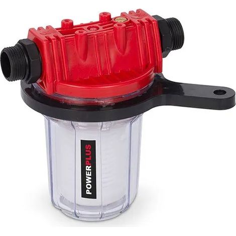 Filtro bomba de agua Powerplus powacw04 capacidad 1 litro instalación fácil