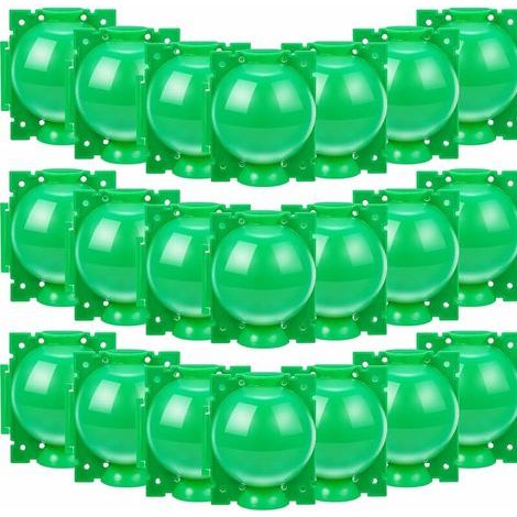 [NEVER USED] Plant Rooting Box Propagation Ball Garden Plant Root Box Assisted Grafting Device Root Controller Cutting and Rooting Botany, S, Green (20Pcs) (1/4)