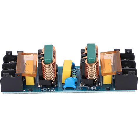 EMI-Filtermodul, Audio-Netzteilreinigerplatine, 50/60 Hz Wechselstrom, dicke Kupferfolie, 25 A Bauteile