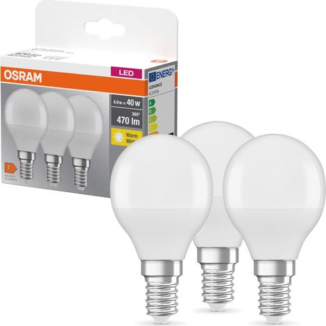 Ampoule, Verre, 5 W, Blanc (1/4)