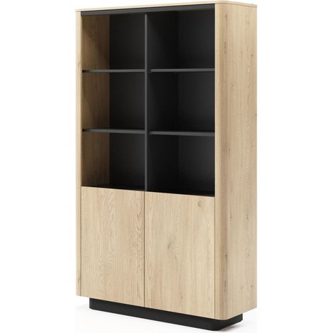 Libreria, rovere cremonese, 113,2 x 190,1 x 38,1 cm (1/5)