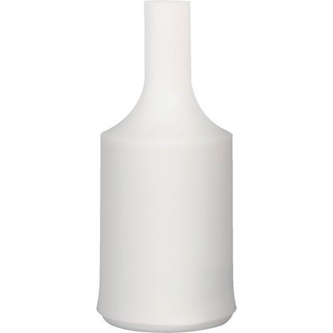 Portalampada E27 + copriporta in silicone, diametro 40 mm, bianco, Tibelec TIBELEC (1/3)