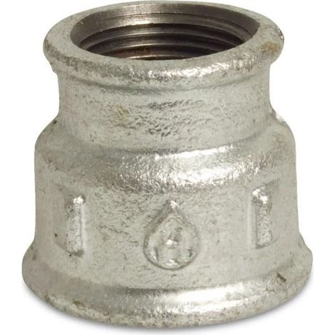Manchon de Réduction en Fonte Malléable 1" x 3/4" (1/2)