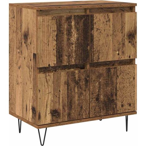 Buffet,Bahut,Meuble de Rangement Marron 60 x 35 x 70 cm Bois d'ingénierie CFW42672 (1/5)