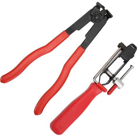 2 Pièces/Set Pince à Collier de Cardan Universelle en Acier Inoxydable pour Voiture - Outil de Serrage de Bande de Clamp (1/5)