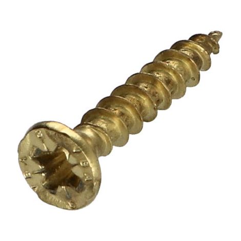 VBA3 Tête fraisée Pozi 4X25 Acier laitonne-1 pièce (1/5)