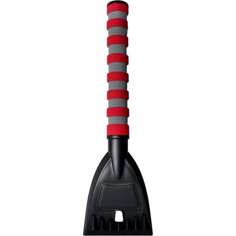 Pelle à neige rétractable pour voiture – Pelle à glace antidérapante à lame large pour déneiger et déglacer les pare-brises – ABS (1 pièce – Rouge) (1/5)