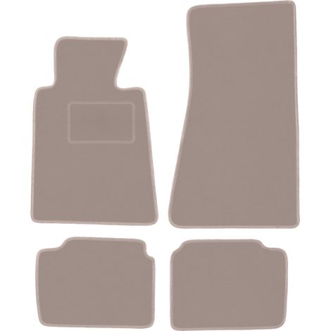 Beige Veloursmatten für: BMW 5 E34 Limousine, Kombi, Touring (1988-1994) (1/5)