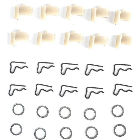 Kit de 10 cliquets de lanceur compatibles avec les tronçonneuses STIHL TS400, TS410, TS420, TS480i et TS500i (réf. 0000197200) (1/5)