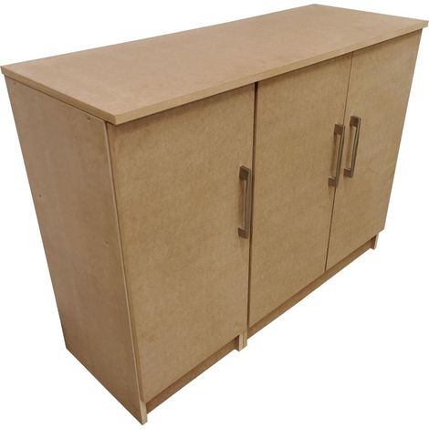 Nova 3 Door MDF Workstation/Cupboard 1200mm Wide (Nova-AGS5) (1/3)