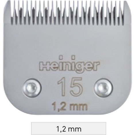 Heiniger Saphir lame de tondeuse 1,2 mm pour chien et chat