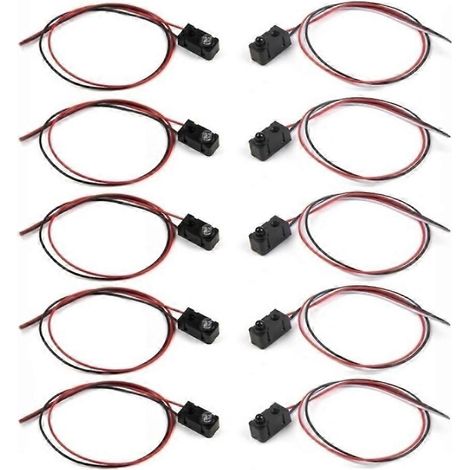 Module de comptage de LED à détecteur de faisceau infrarouge (5 paires) (1/5)