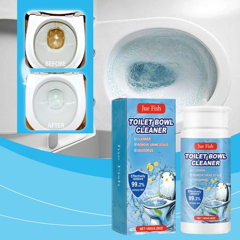 Toilet cleaner, deep deodorizing, descaling, and gentle household bathroom cleaner - 150g (1/5)