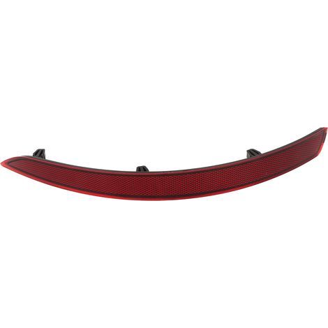 Rear bumper reflector, clear visibility, rounded edges, impact-resistant replacement for Octavia 5E Facelift 2017-2019 left, 5E5945105A (1/5)
