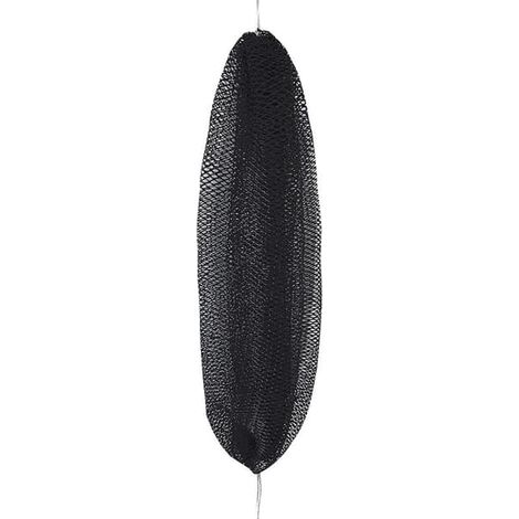 Lot de 2 éponges de bain exfoliantes noires avec boutons - Gant de toilette extensible de 114 cm, séchage rapide, pour hommes et femmes (1/4)