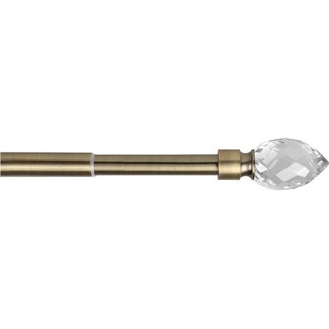 SCORRITENDA 'KIT FERRO' mod. 'Pino' col. oro antico Ø 20/17 mm.