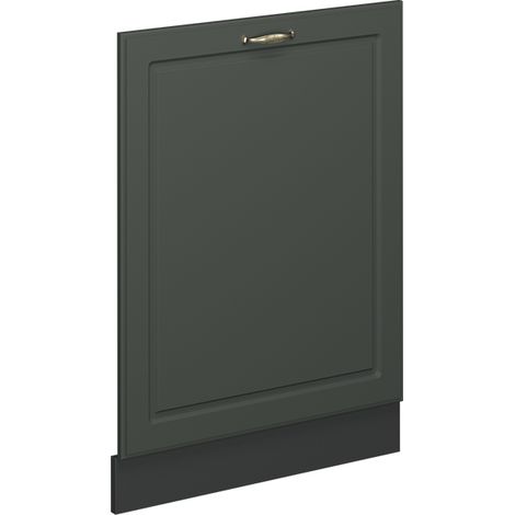 Geschirrspülblende Fame-Line, Grün-Gold Landhaus, 60 cm ohne Arbeitsplatte, Vicco