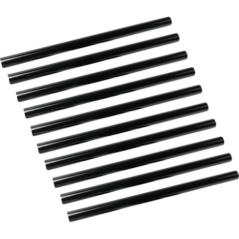 Bâtons de Colle Chaude Noirs en Résine Eva Lot de 10 11mm Adhésif Puissant pour Bricolage et Artisanat à Domicile pour Papier et Coque de Téléphone (1/5)