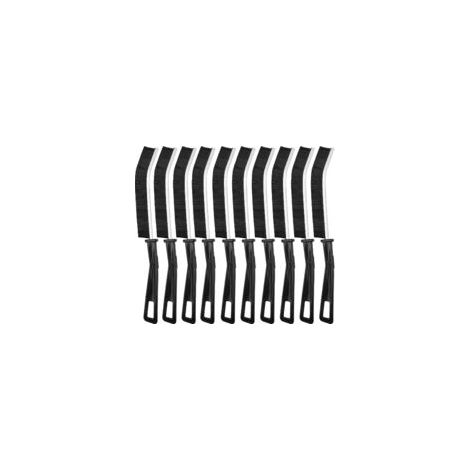 10x Brosse Nettoyage Salle de Bain, Joint Carrelage, Brosses de Nettoyage de Crevasses à Poils Durs, pour Groove Gap et Saleté Rainure a Rouille dans Salle,Cuisine,Toilettes (1/5)