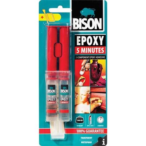 La colle Bison 1586025 Epoxy 5 min 24 ml
