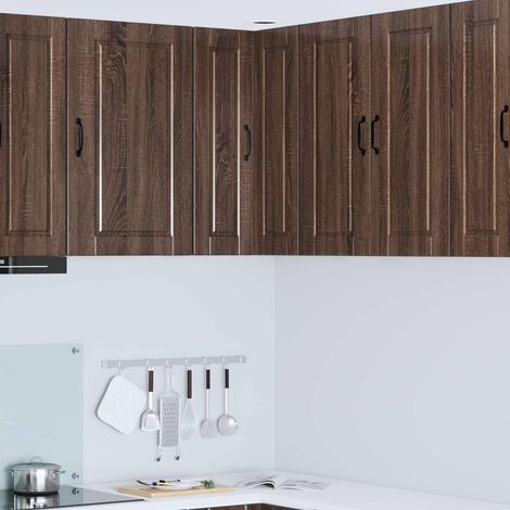 Küchenschrank Braun Eichen-Optik 57 x 57 x 80 cm Holzwerkstoff