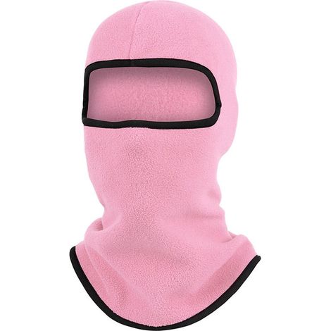 Balaclava - Masque Visage Extérieur Épais Tricoté Antivente - Pour Ski Snowboard Moto - Unisexe - 1 Pièce (1/2)