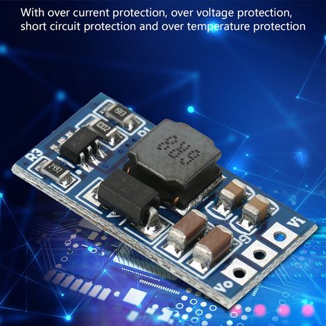 modules élévateurs de tension CC-CC pour moteur LED 7W 2,6-5,5 V vers 5 V 6 V 9 V 12 V ND0412SA (sans broche 12 V) (1/5)