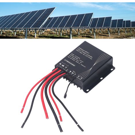 Contrôleur de charge solaire MPPT intelligent 3,2 V/6,4 V avec pilote de LED à moteur pas à pas (1/5)