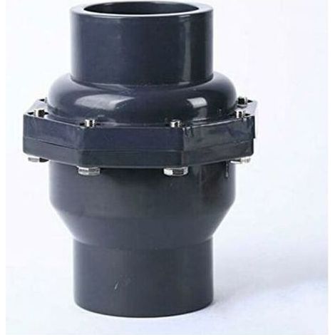 Soupape vidange clapet anti refoulement clapet anti retour eau pvc diamètre intérieur 40mm，DN32 (Diamètre Intérieur 40mm) (1/5)