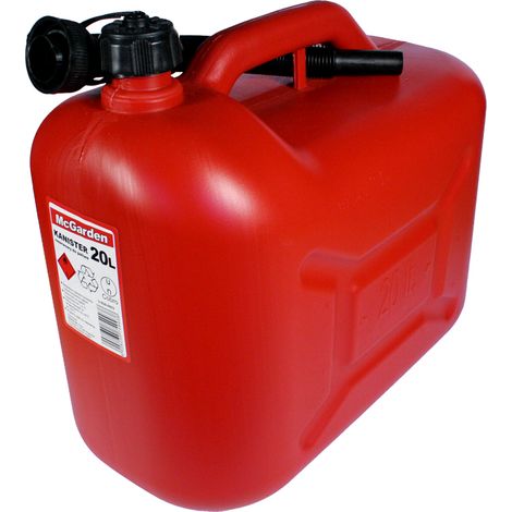 Bidón de plástico para gasolina de 20 litros - U-930-0003