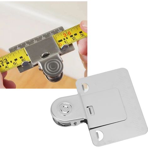 [Serre-lame de mesure] + [Performance Pro] + [Acier inoxydable] + [Accessoire de précision pour mesures courbes et angles] (1/5)