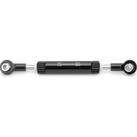 Tige De Tirage Réglable Pour Servo - Levier De Direction En Alliage D'aluminium Cnc Pour Voiture Rc 1/10 Scx10 D90 - 75-80mm (1/5)